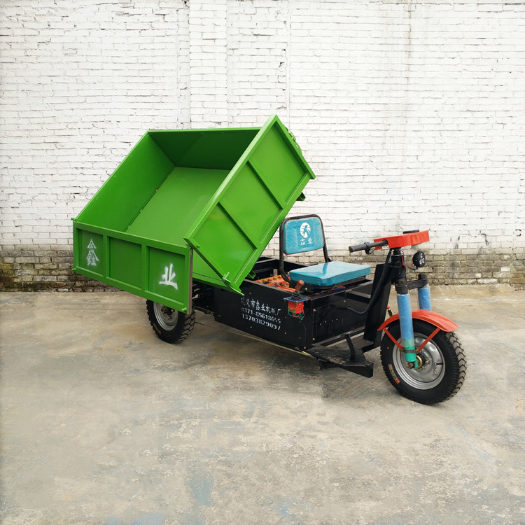 側翻電動翻斗車為適合多種工況使用 側翻電動翻斗車為適合多種工況使用